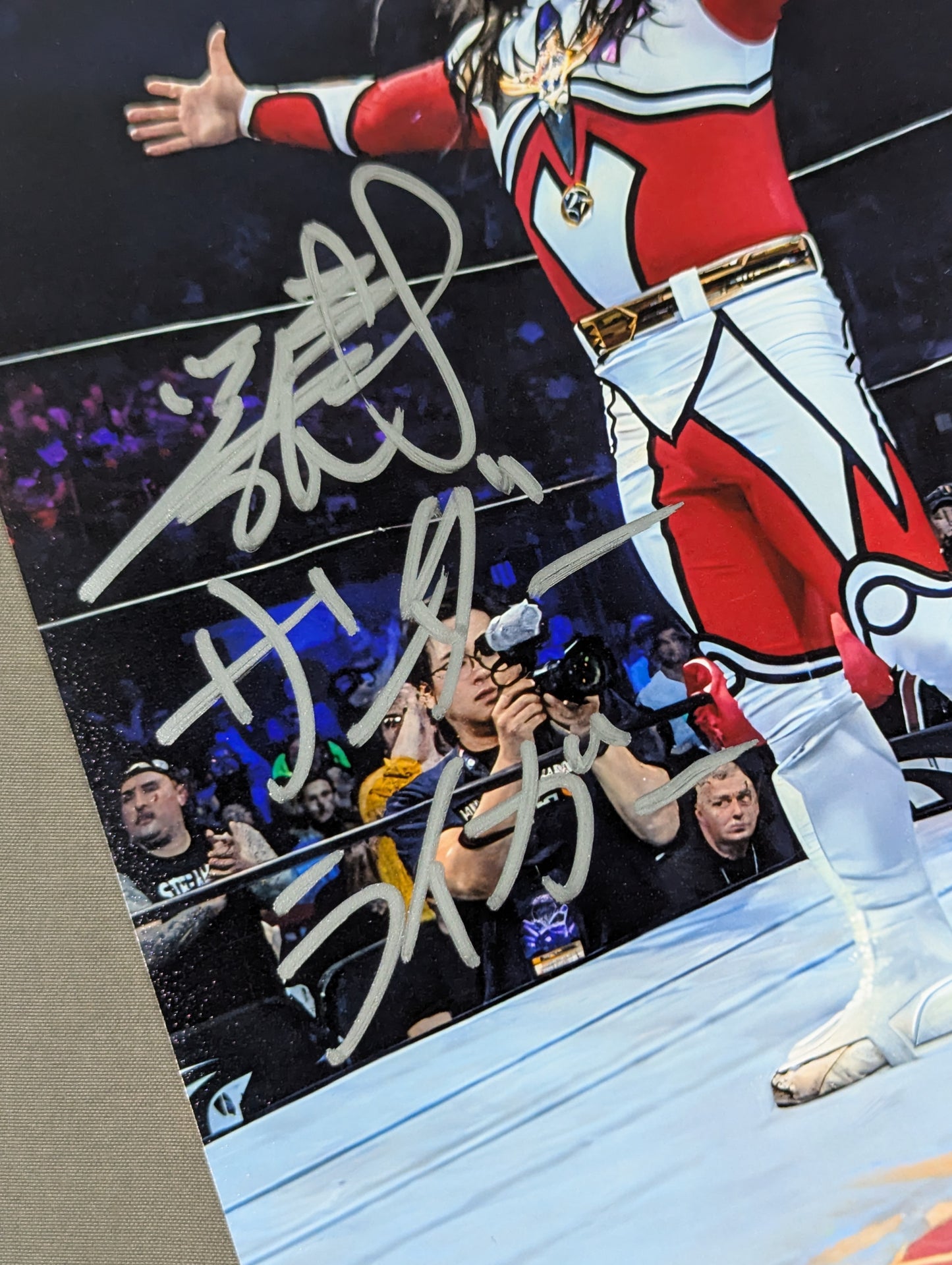 ★JSA★ Great Muta& Jushin Thunder Liger  2 hand signed autographs Pro-Photo 