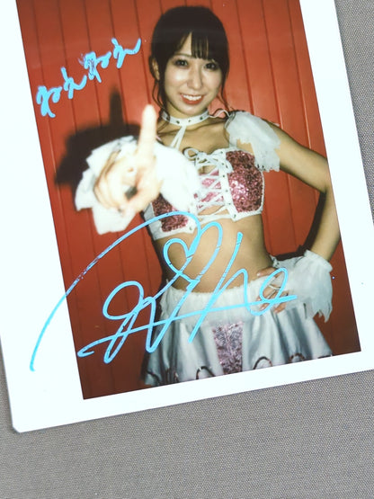 RIHO  hand signed autograph  Cheki (A-1)