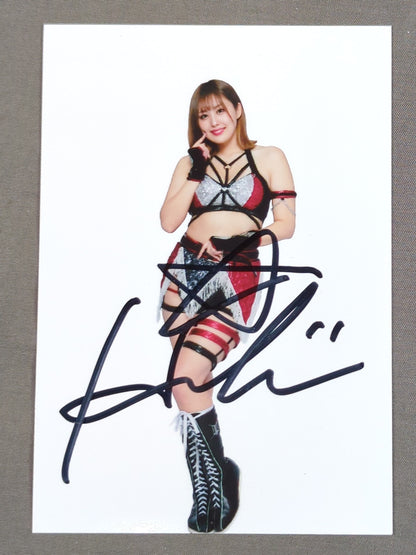HIMEKA  hand signed autograph photo (A-4)