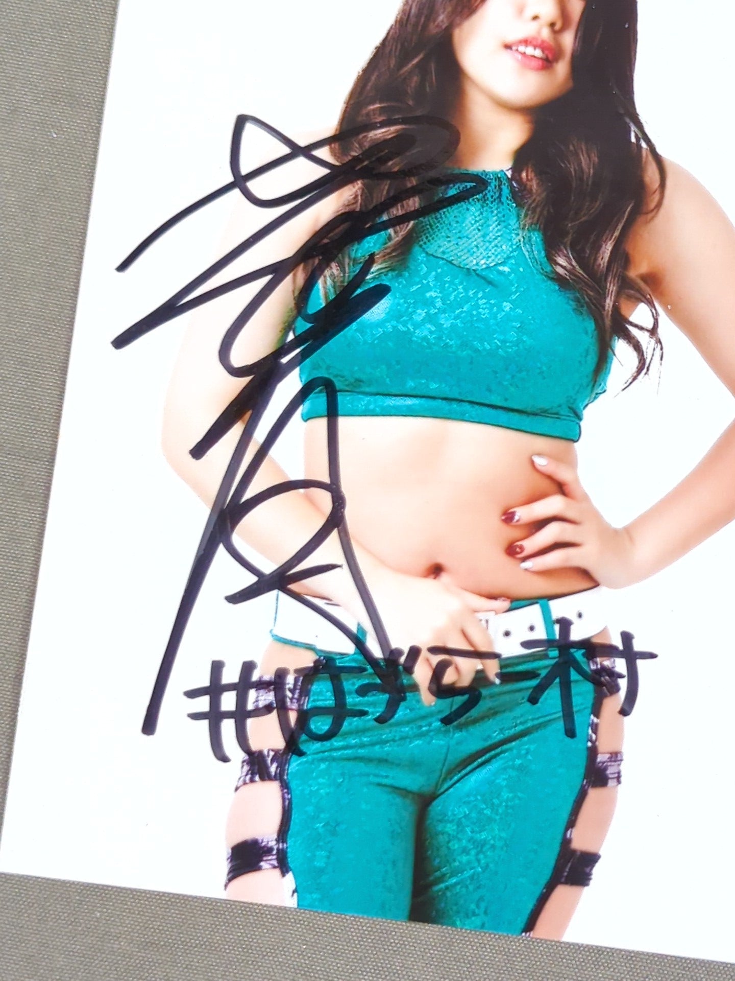 Hazuki hand signed autograph  photo (A-6)