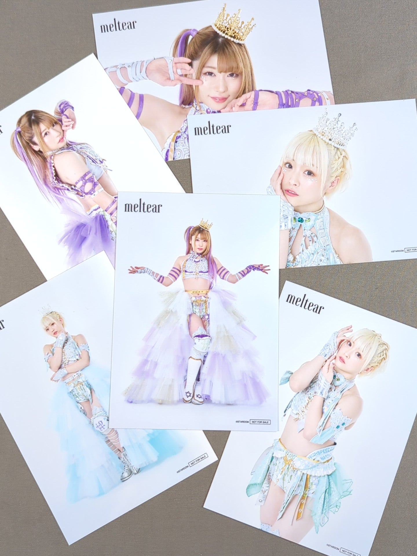 meltear Tam Nakano & NATSUPOI photo 6-piece set