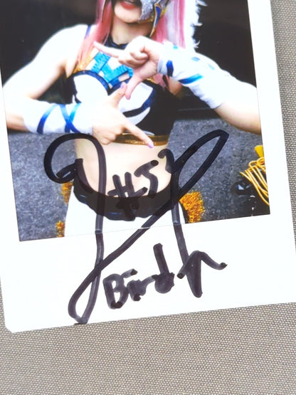 Hummingbird hand signed autograph Cheki (1)