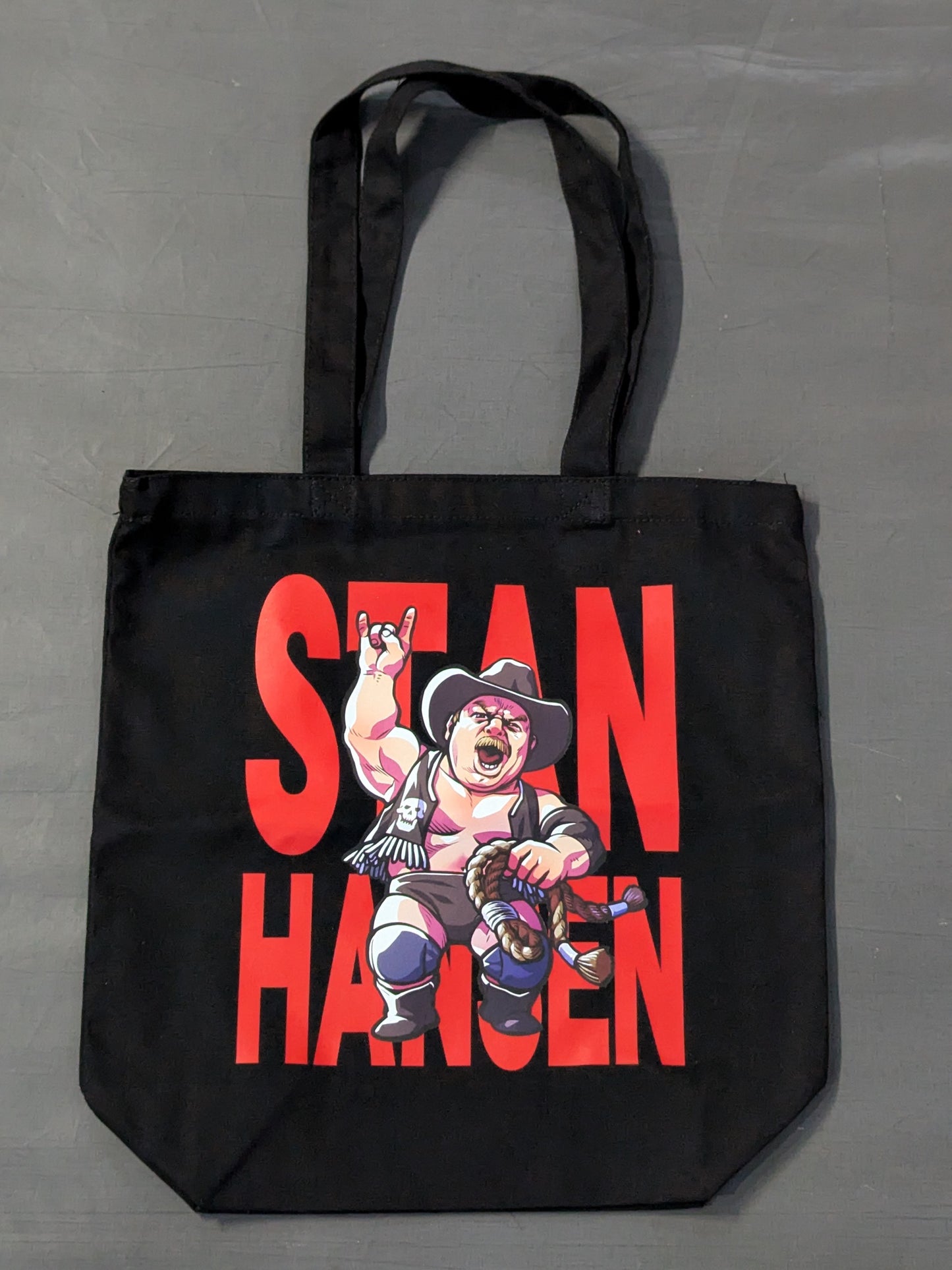 Stan Hansen Illustrated Tote Bag