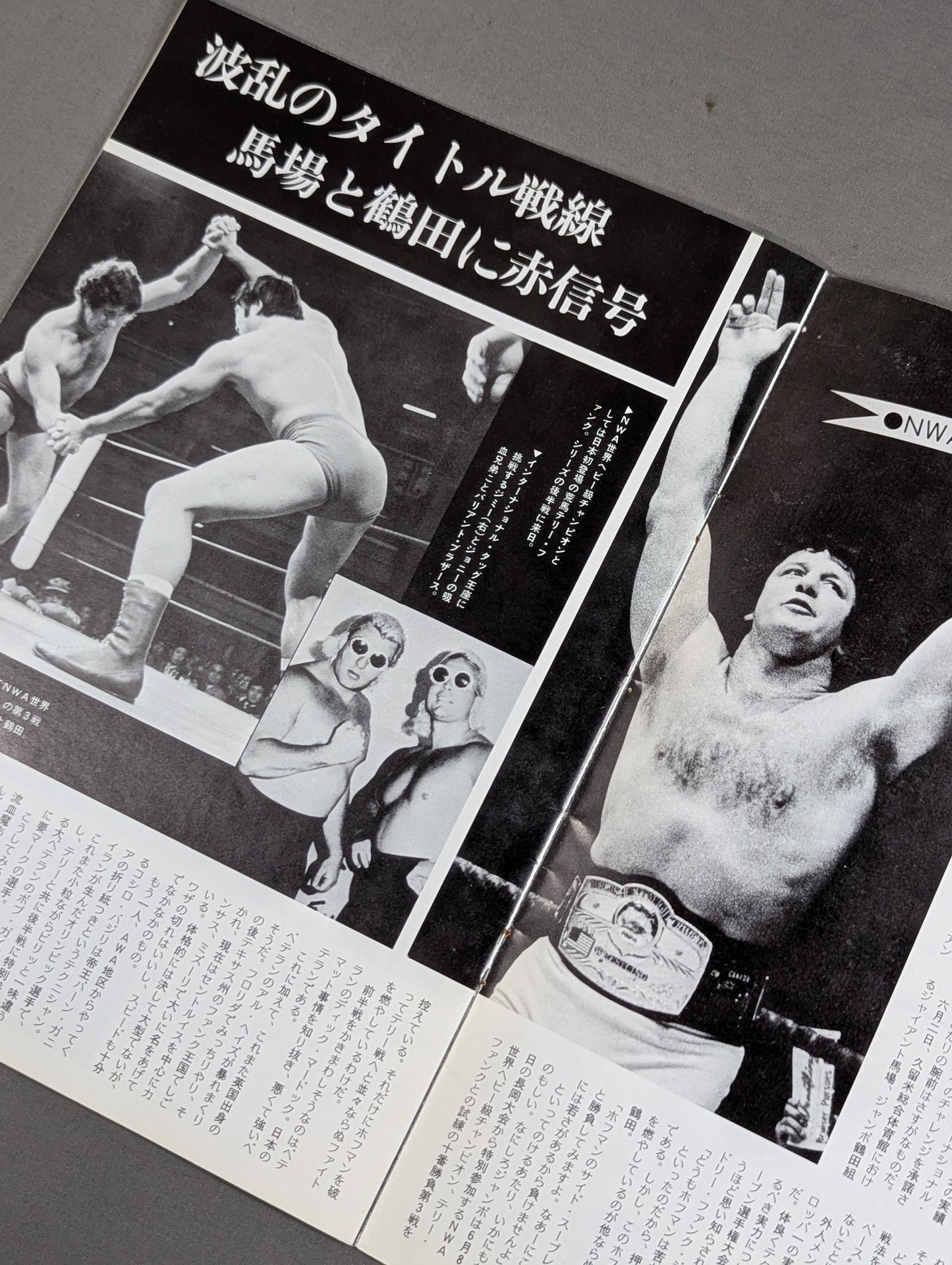 ★テリーvs鶴田 NWA戦★ 76NWAチャンピオン・シリーズ