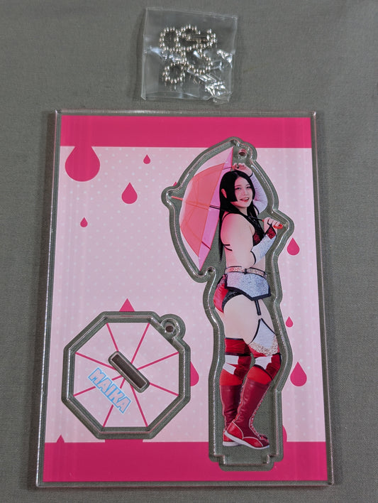 Maika Random 2-Way Umbrella Akusta Keychain