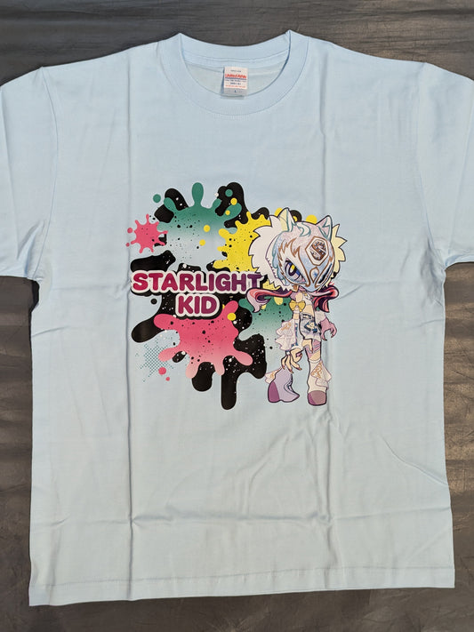 スターダム×FAVESTAR! オンラインくじ「スターライト・キッド」描き起こしイラストTシャツ