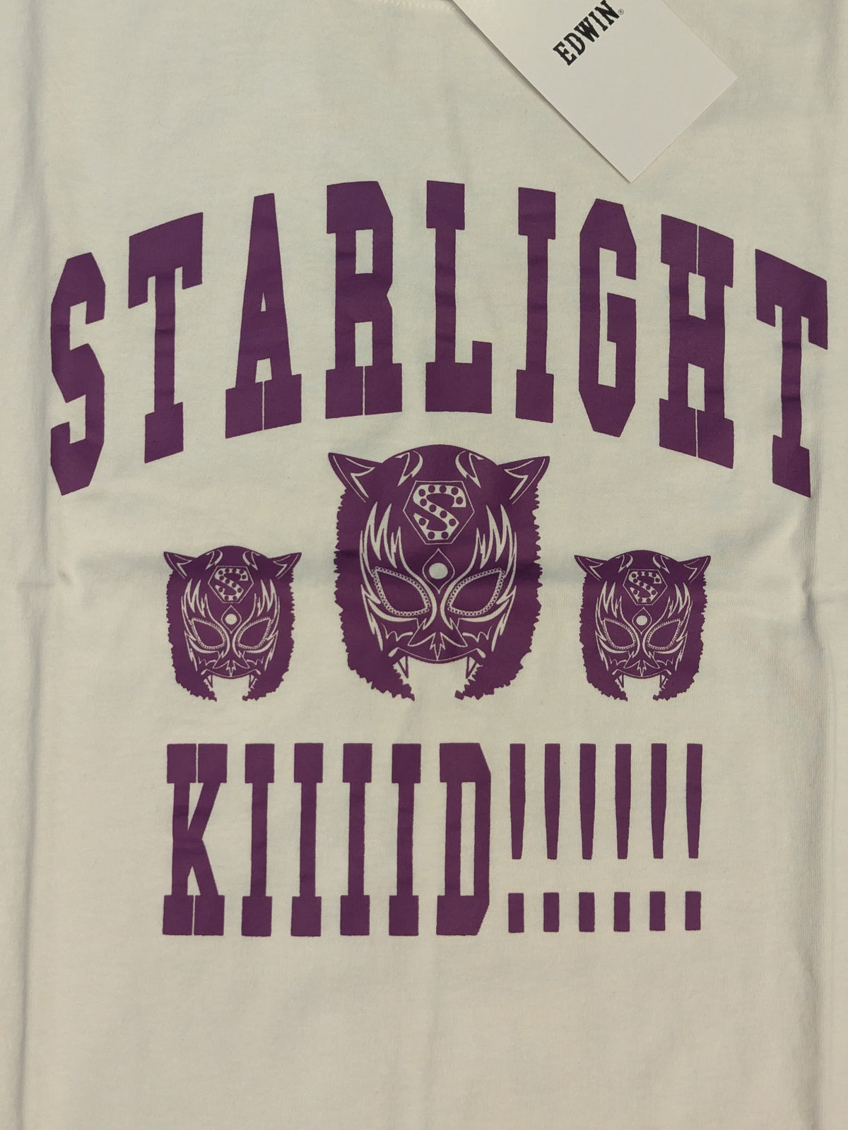 スターライト・キッド×EDWIN「KIIIID!!!!!!」Tシャツ