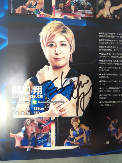 [3 fighters hand signed autograph 】OZ Academy / THE WIZARD OF OZ Vol.7