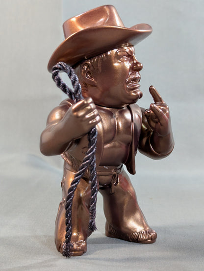 ★ All Japan Pro Wrestling 50th Anniversary Lottery ★ Stan Hansen Bronze Soft Vinyl