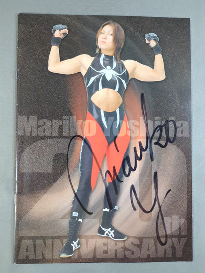 【hand signed autograph】 Mariko Yoshida 20th Anniversary Debut Event