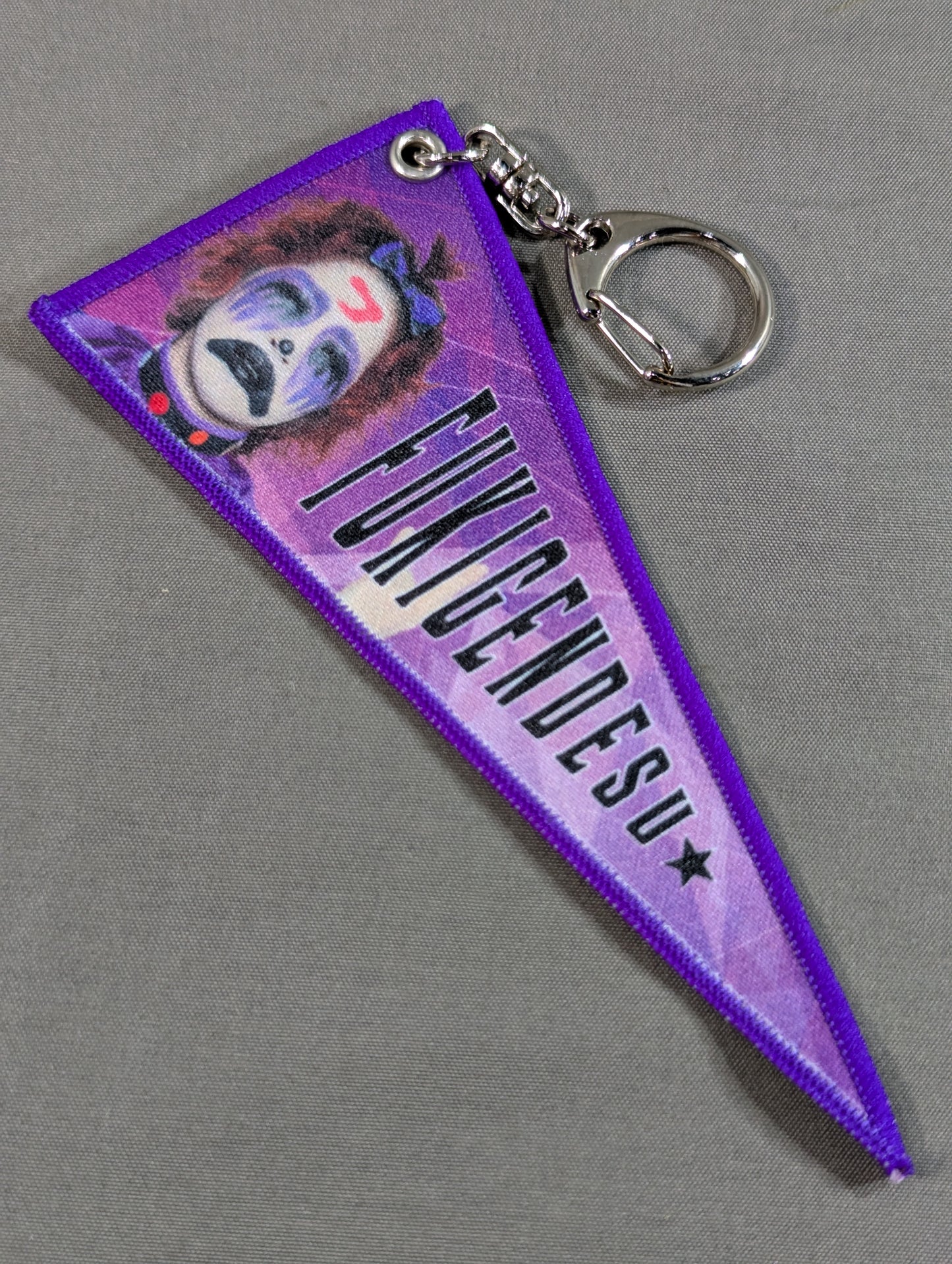 ★ FUKIGENDESU Random Pennant-Style Key Holder