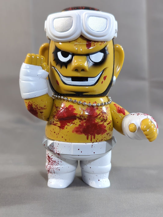 ★CRAZY MONKEY★ Jun Kasai Soft Vinyl (Bloody MURDER - White Ver.)