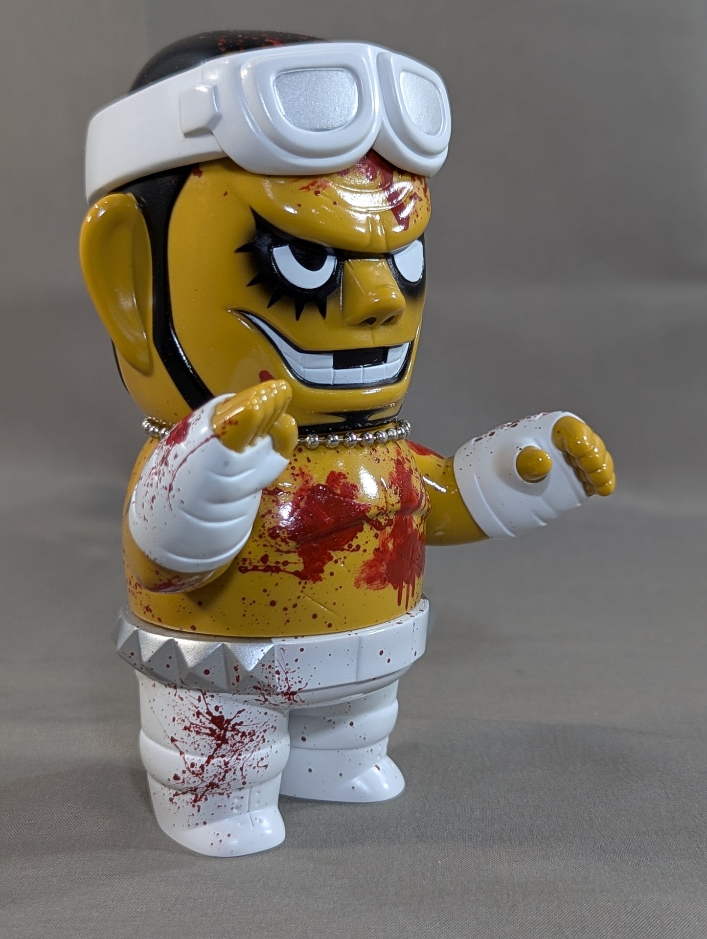 ★CRAZY MONKEY★ Jun Kasai Soft Vinyl (Bloody MURDER - White Ver.)