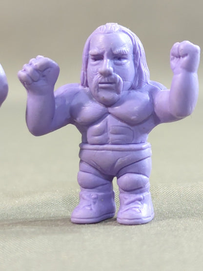 [Name Engraving Series] Hulk Hogan  & Mil Mascaras (Purple)  Pro Wrestling Eraser