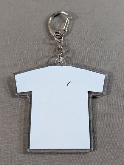 Muto Keiji "GENIUSMAN" T-Shirt Style Acrylic Keychain