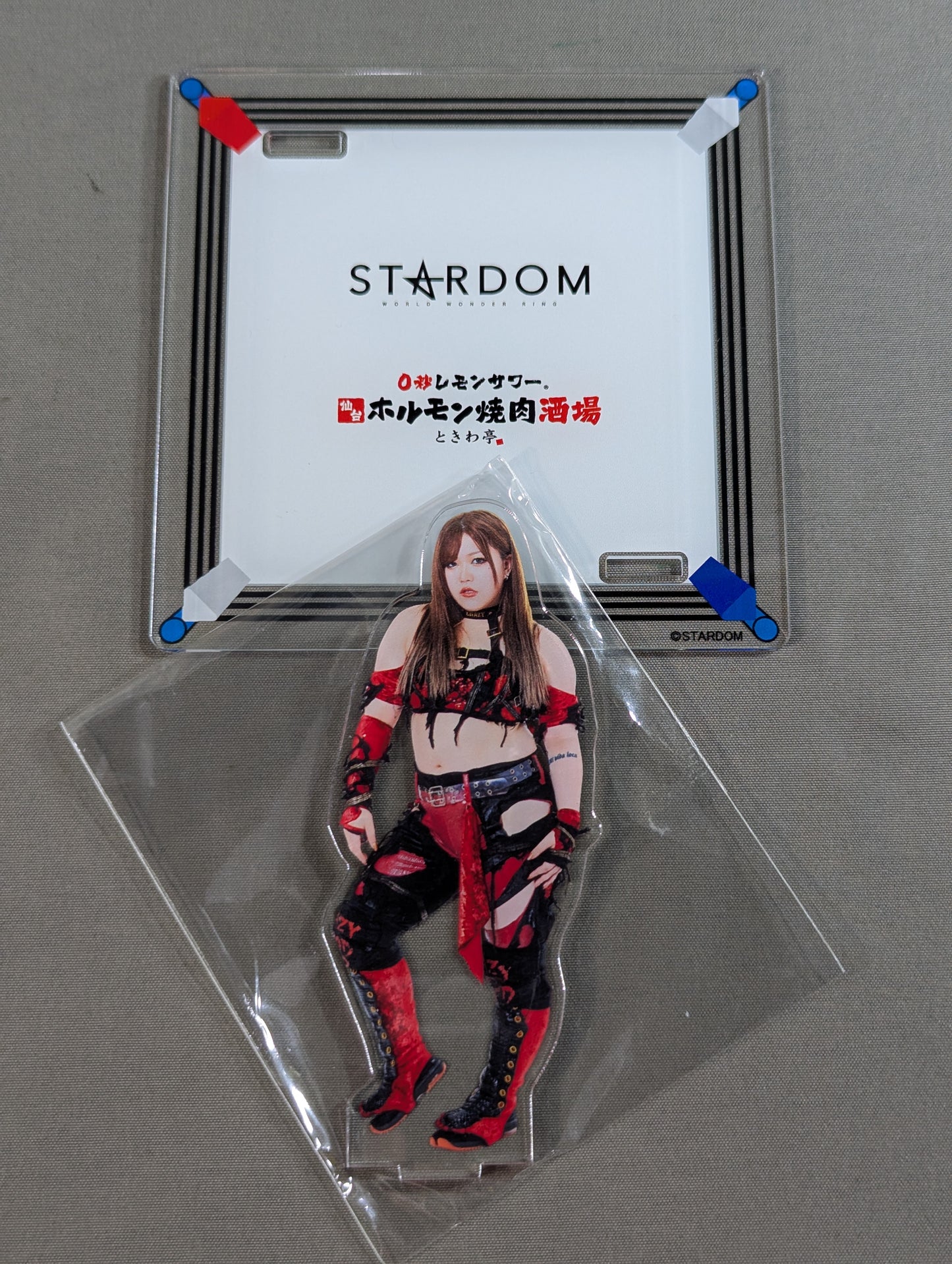 Suzu Suzuki  Fierce Battle Special Match Coaster (Stardom× Tokiwa-tei)
