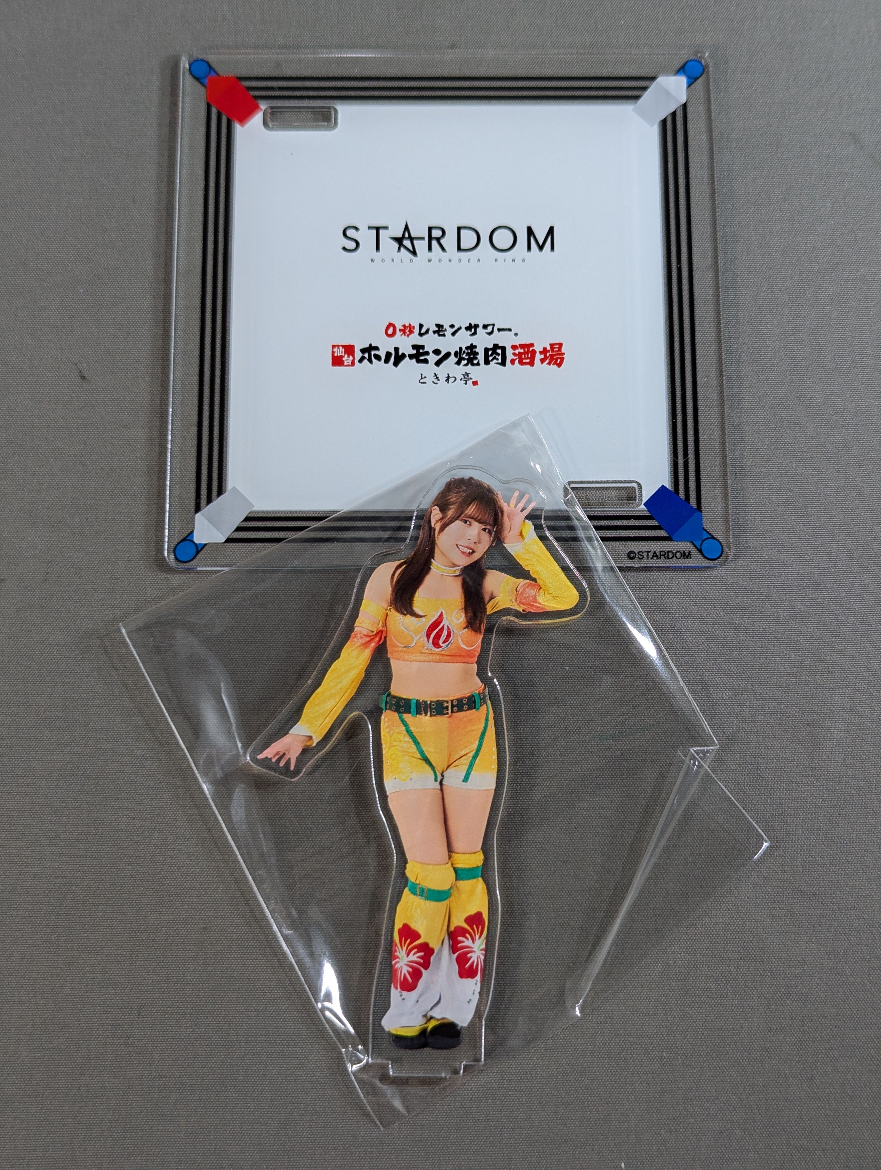 金屋あんね 激闘スペシャルマッチコースター(スターダム×ときわ亭