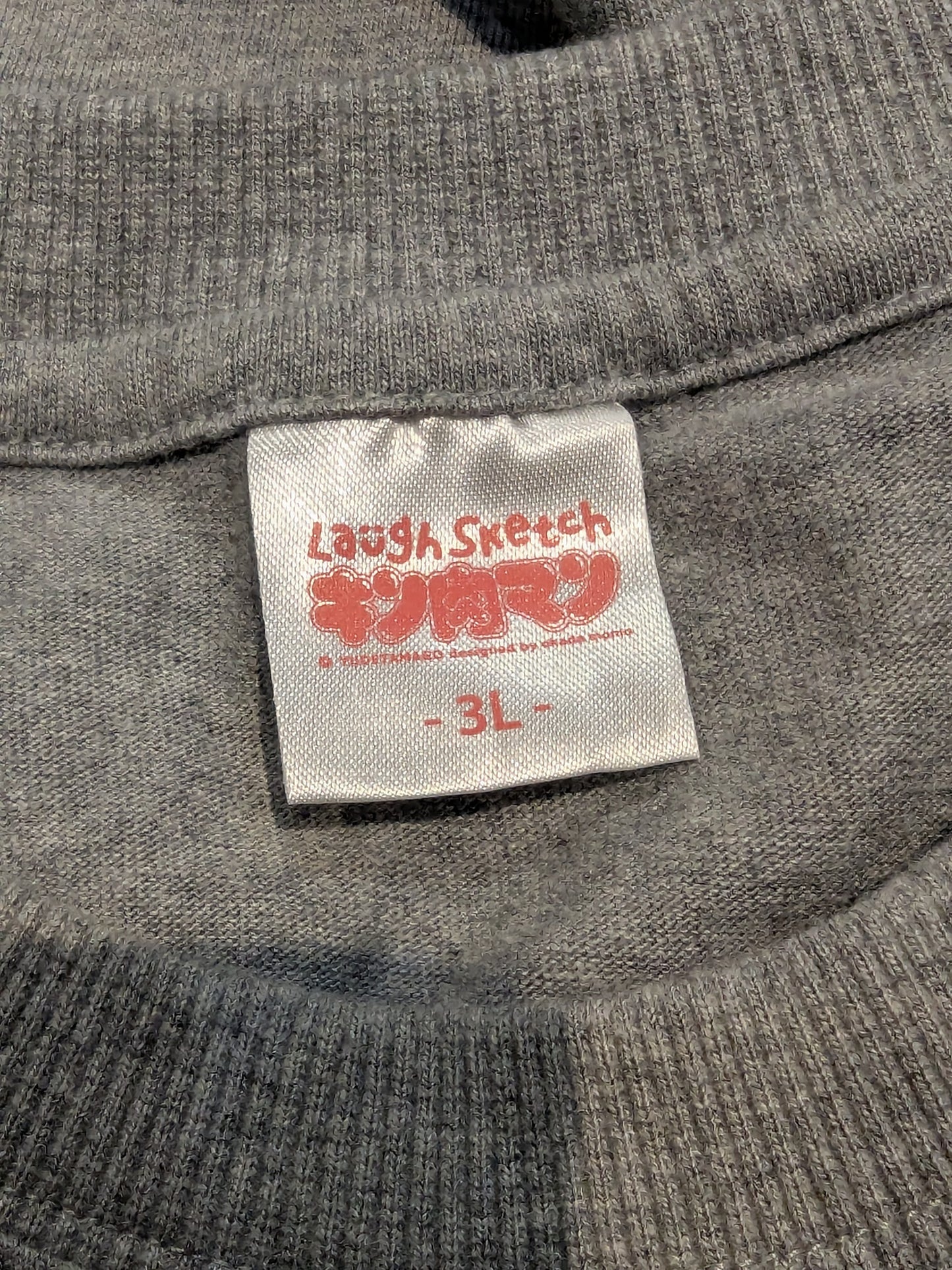 キン肉マン「LAUGH SKETCH KINNIKUMAN」Tシャツ(グレー)