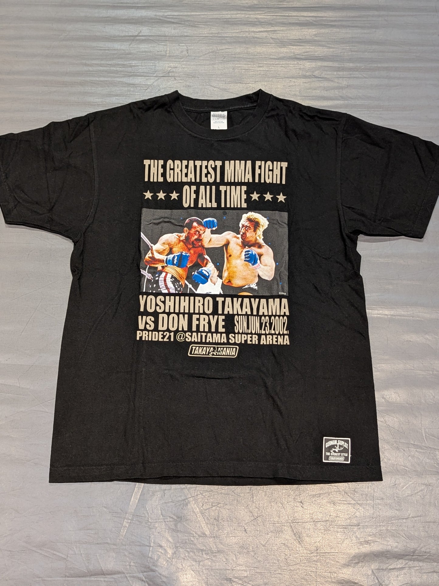 高山善廣vsドン・フライ 20周年記念 Tシャツ