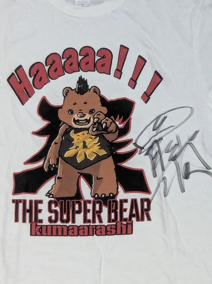 【直筆サイン入り】熊嵐「Haaaaa!!!」Tシャツ