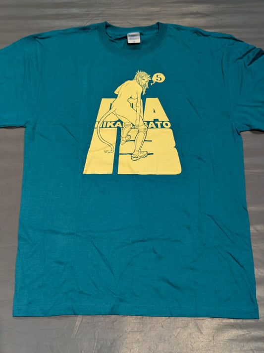 Hikaru Sato "DEAD OR ALIVE" T-shirt (Green)