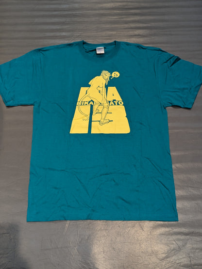 佐藤光留「DEAD OR ALIVE」Tシャツ(グリーン)