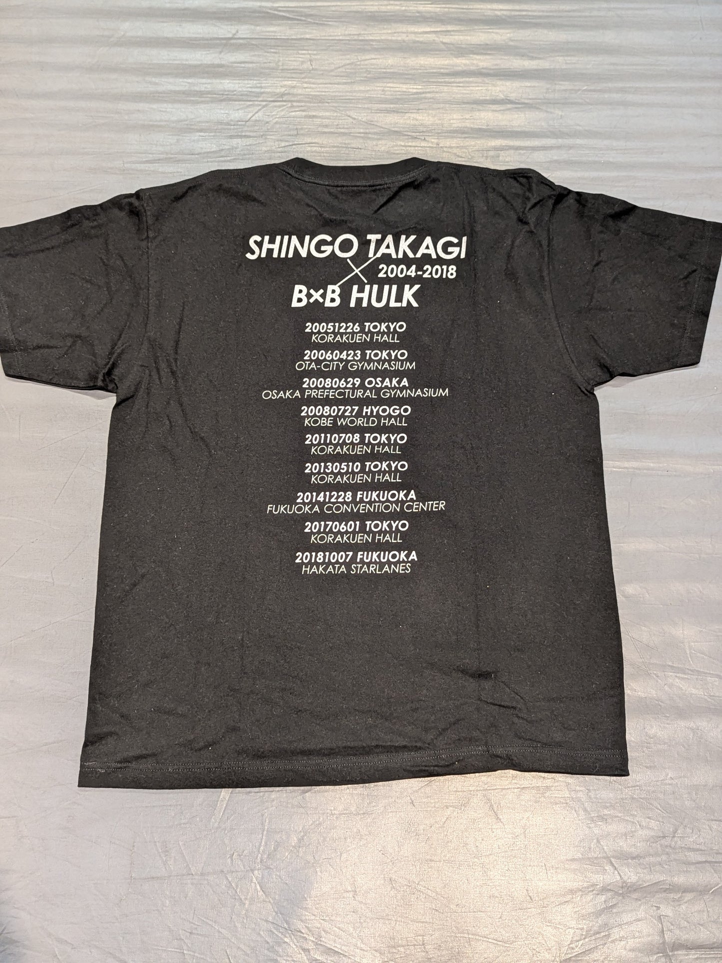 【鷹木信悟 直筆サイン入り】鷹木信悟vsB×Bハルク「THE FINAL」Tシャツ