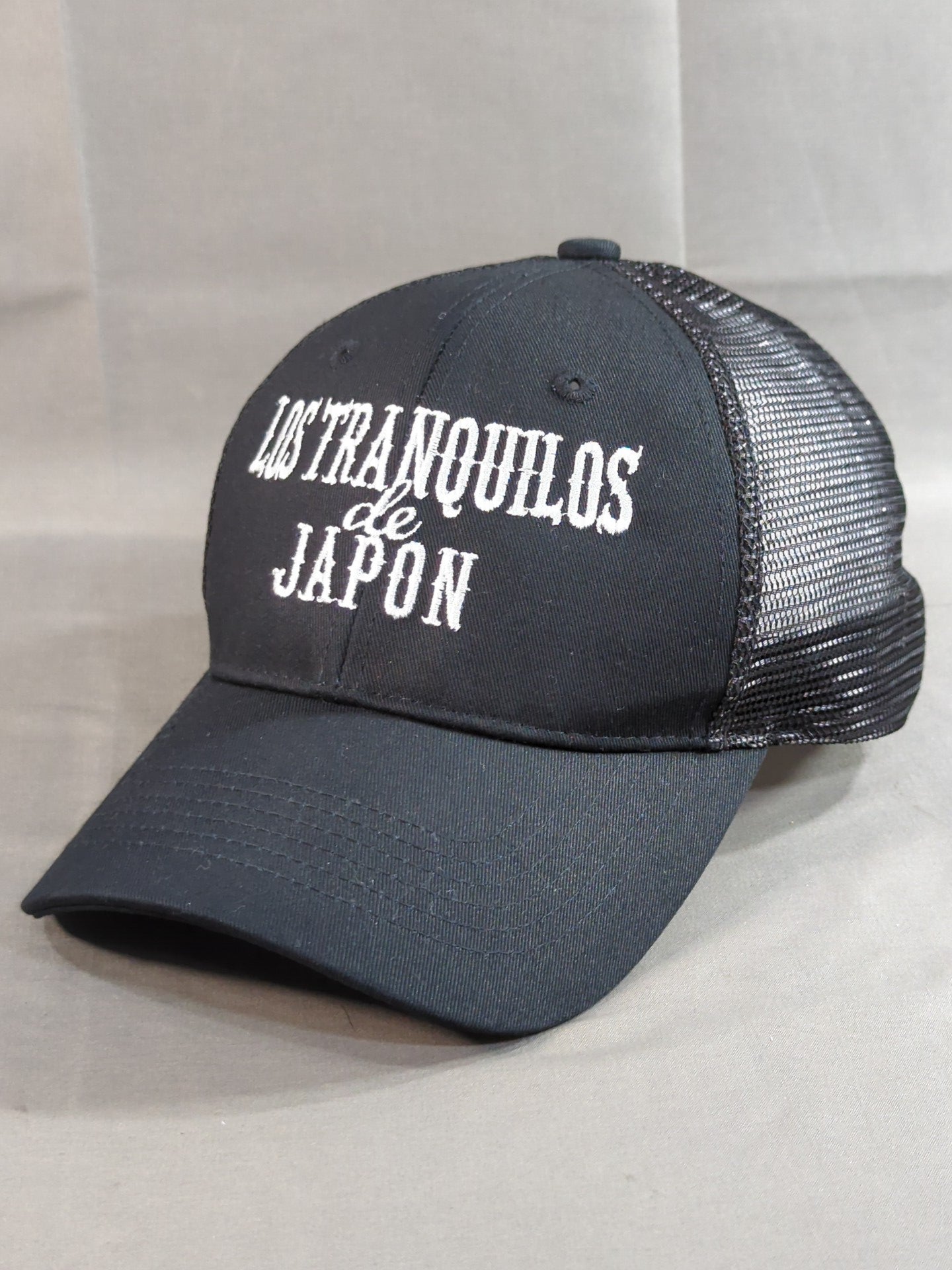 LOS TRANQUILOS de JAPON Mesh Cap (1) (ver.2 - Black)