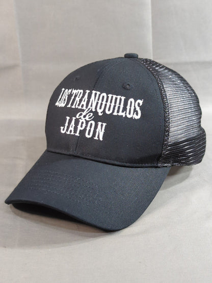 LOS TRANQUILOS de JAPON Mesh Cap (1) (ver.2 - Black)