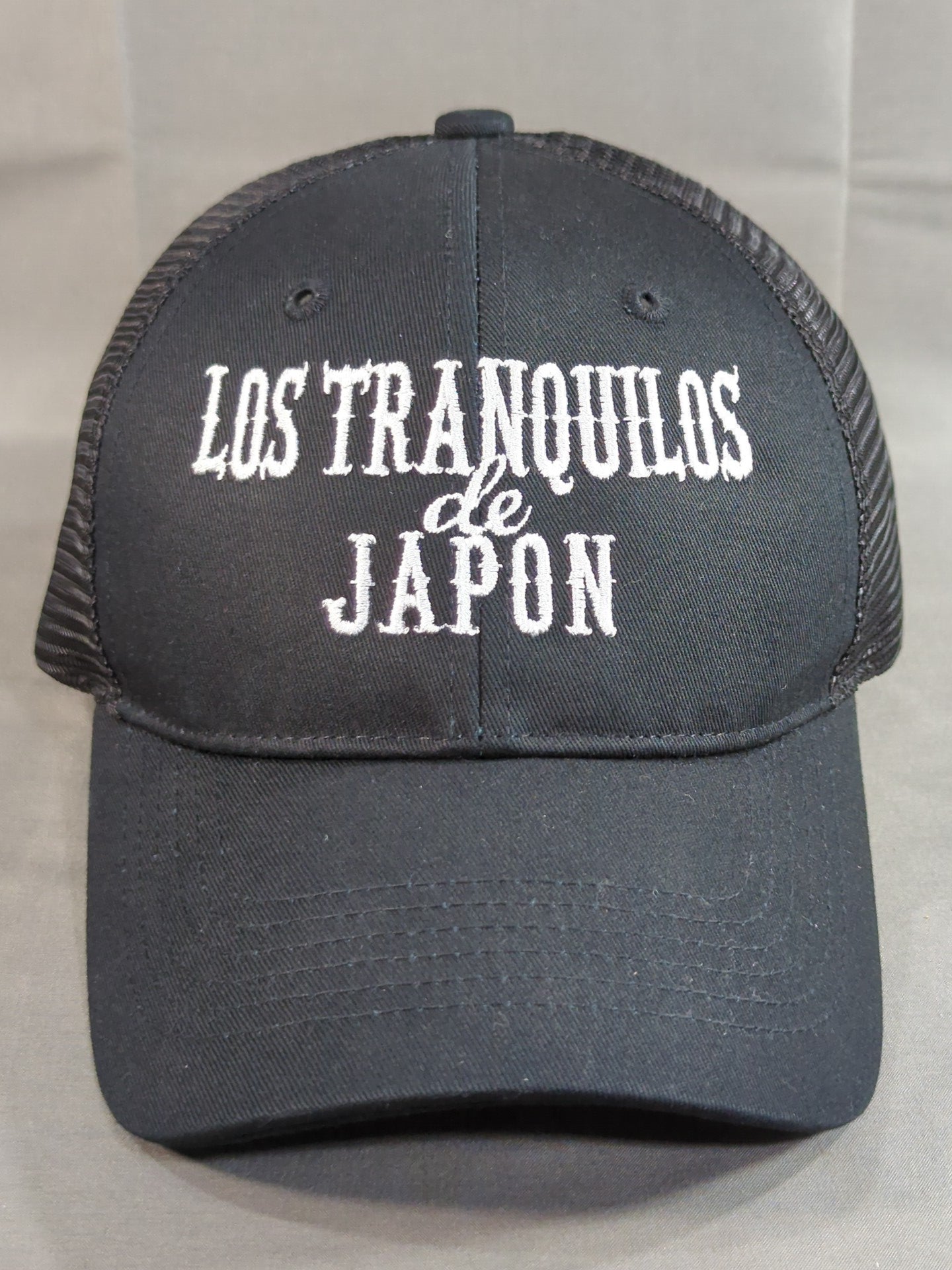 LOS TRANQUILOS de JAPON Mesh Cap (1) (ver.2 - Black)