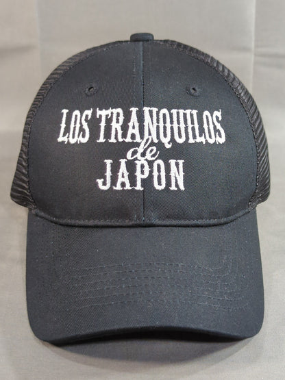 LOS TRANQUILOS de JAPON Mesh Cap (1) (ver.2 - Black)