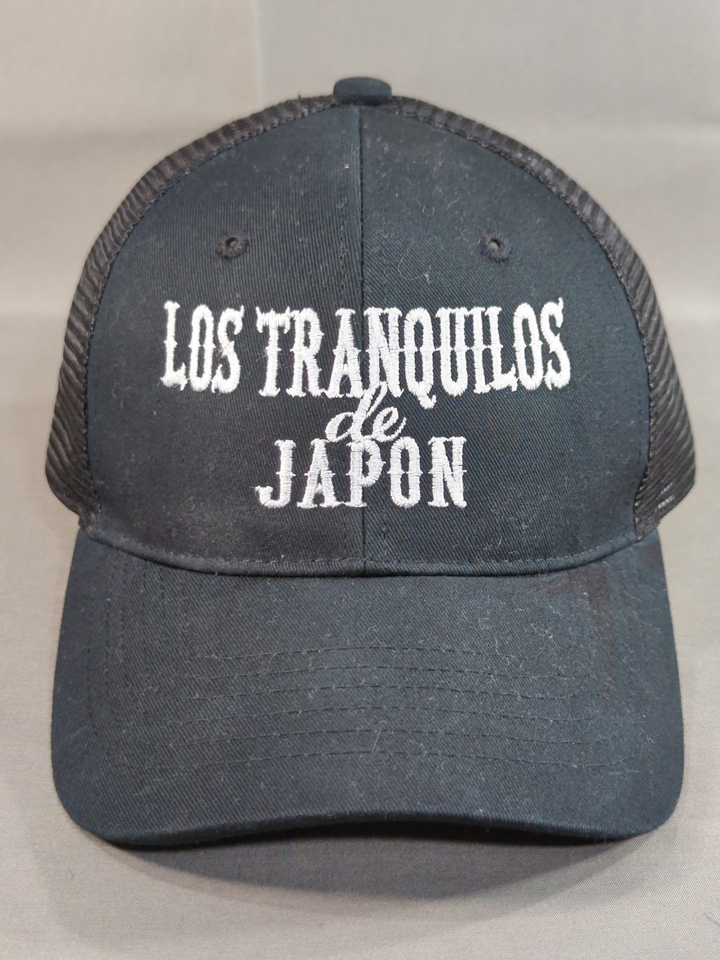 LOS TRANQUILOS de JAPON メッシュキャップ②(ver.2・ブラック)