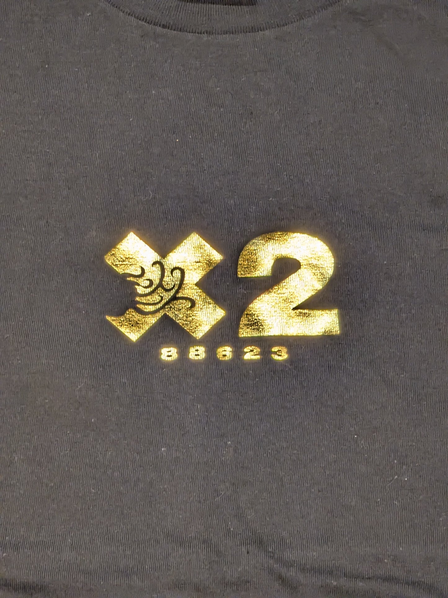 【直筆サイン入り】鈴木みのる デビュー20周年記念 Tシャツ(ブラック×ゴールド)