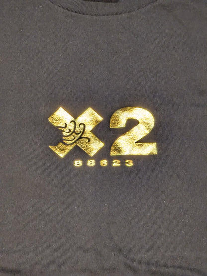 【直筆サイン入り】鈴木みのる デビュー20周年記念 Tシャツ(ブラック×ゴールド)