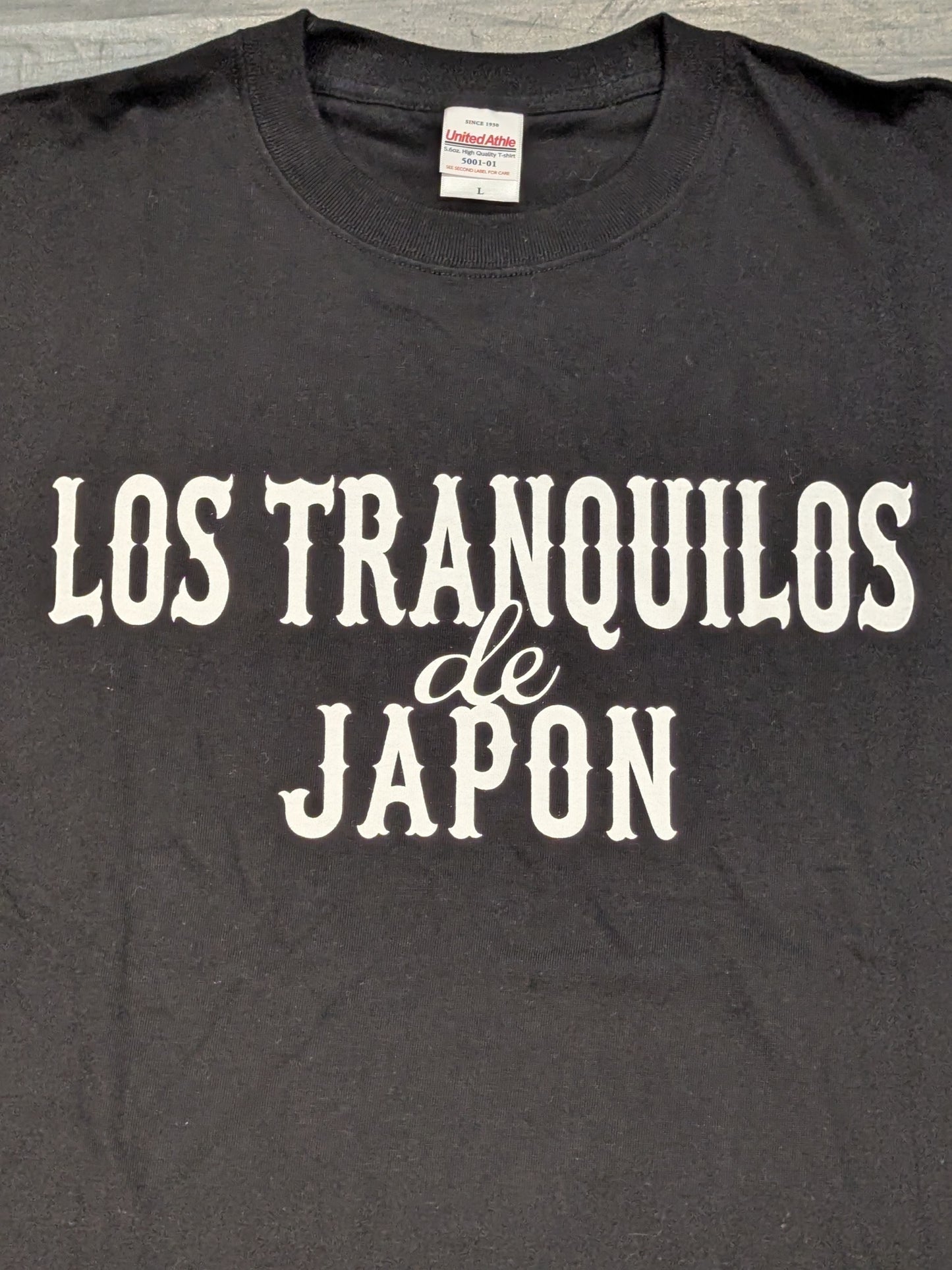 LOS TRANQUILOS de JAPON ユニットロゴTシャツ