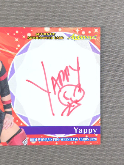 2020 BBM Yappy Official Autographed Card