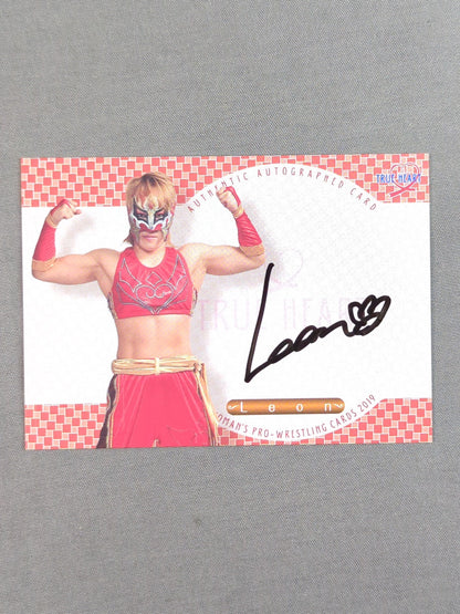 2019 BBM Leon Official Autographed Card
