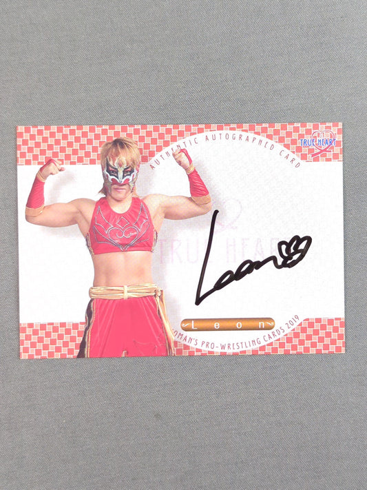 2019 BBM Leon Official Autographed Card