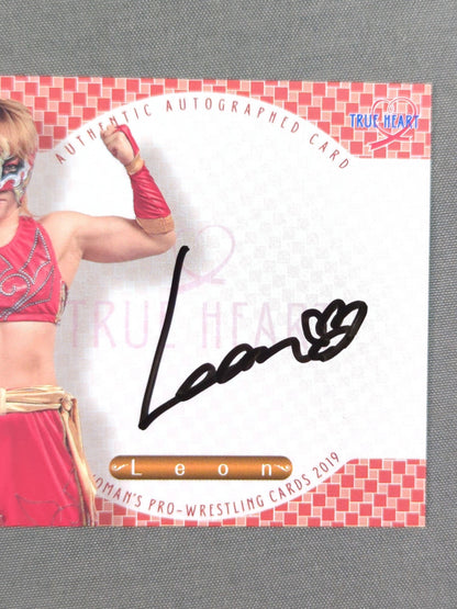 2019 BBM Leon Official Autographed Card