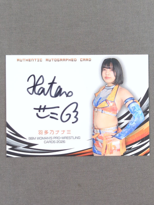 2026 BBM Nanami Hatano Official autographed card