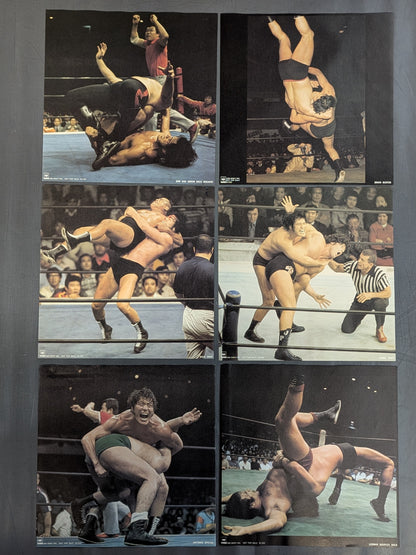 ★ Burning Fighting Spirit with ★ Sticker Antonio Inoki 