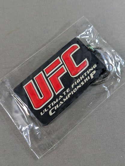 UFC Logo Rubber Keychain