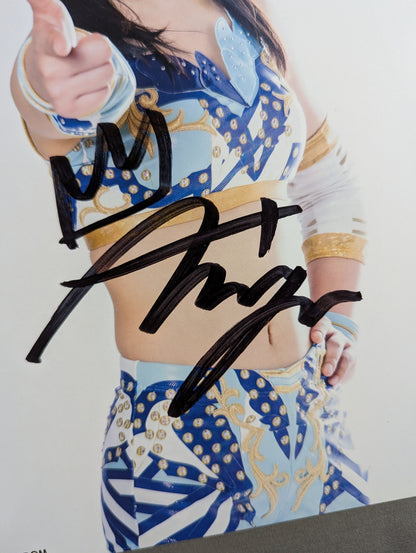 天咲光由 直筆サイン入り スターダムポートレート(M-1)