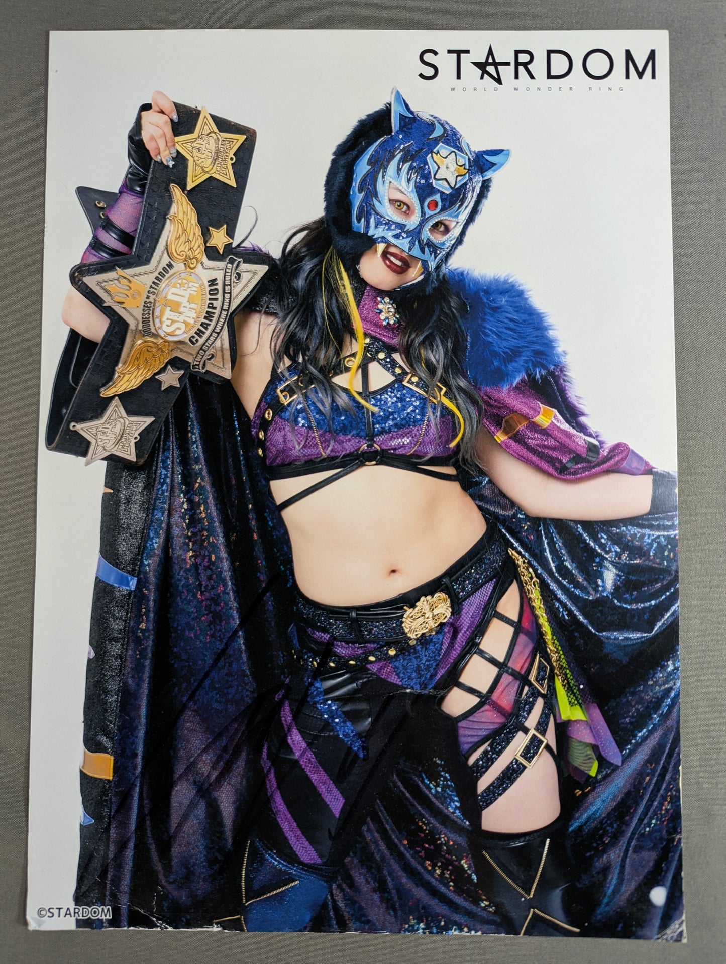 スターライト・キッド 直筆サイン入り スターダムポートレート(K-8)