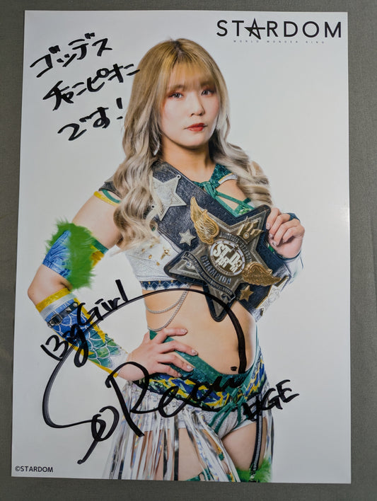Ami Sohrei  hand signed autograph  Starda Mu Pro-Photo (F-2)