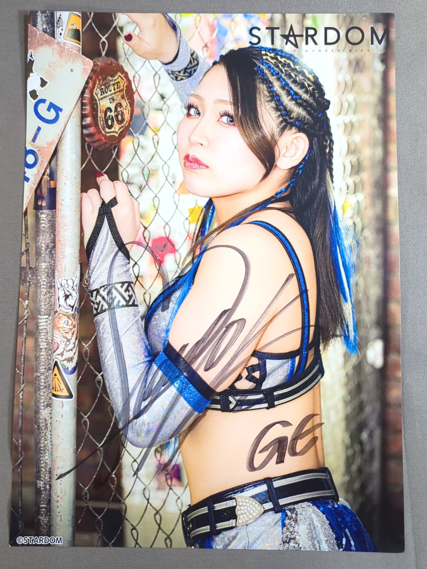 稲葉ともか 直筆サイン入り スターダムポートレート(A-2)