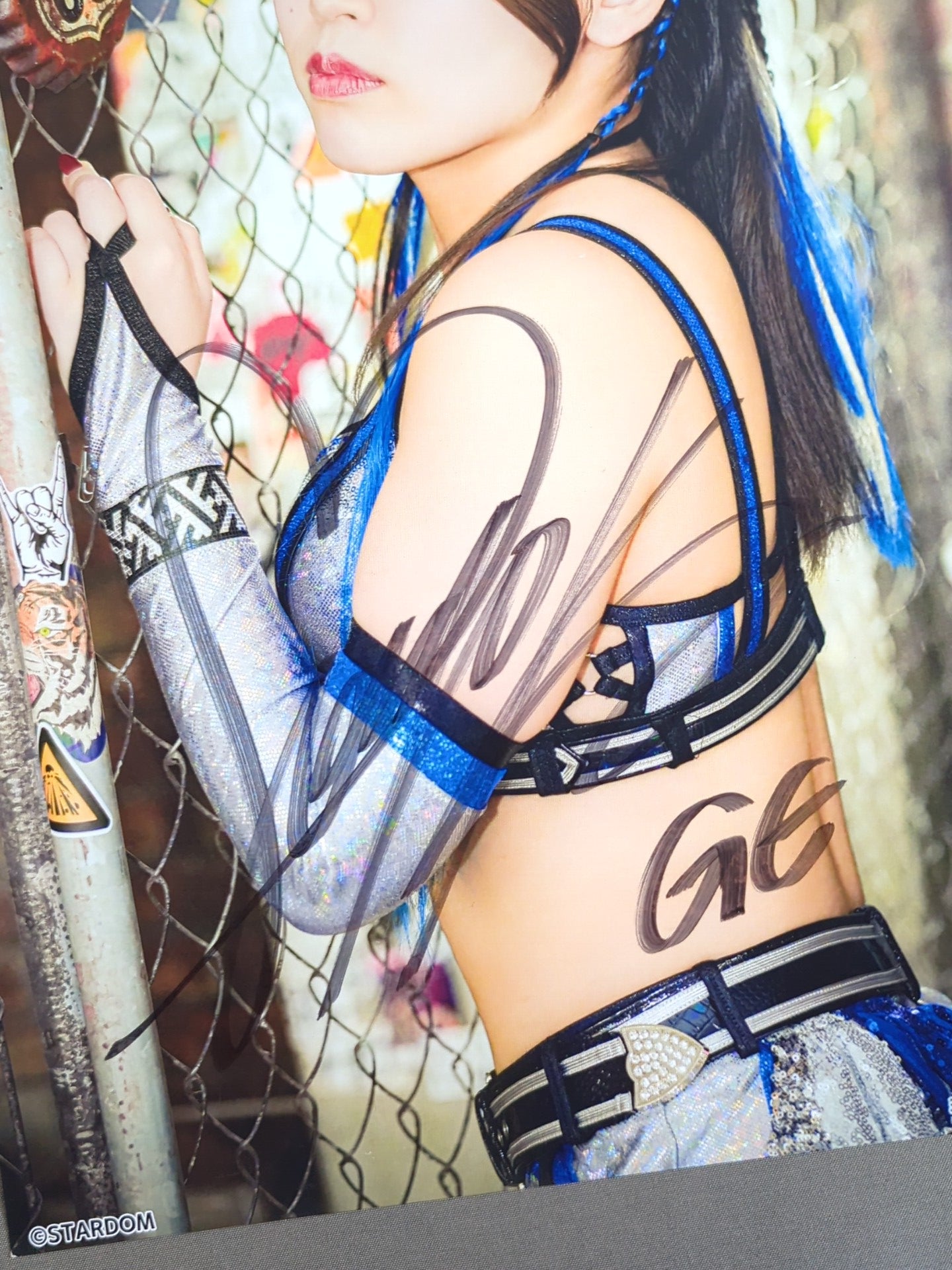 稲葉ともか 直筆サイン入り スターダムポートレート(A-2)