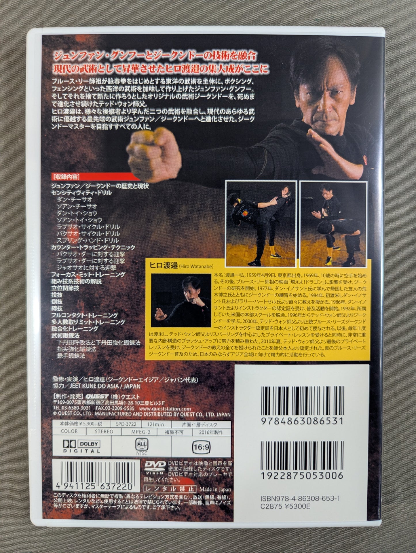 ヒロ渡邊 ジュン・ファン/ジークンドー 上級編