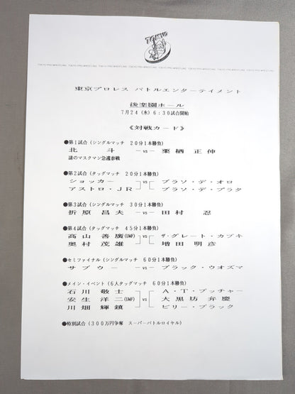 (New) Tokyo Pro Wrestling / Fighting Legend of Gold (2)