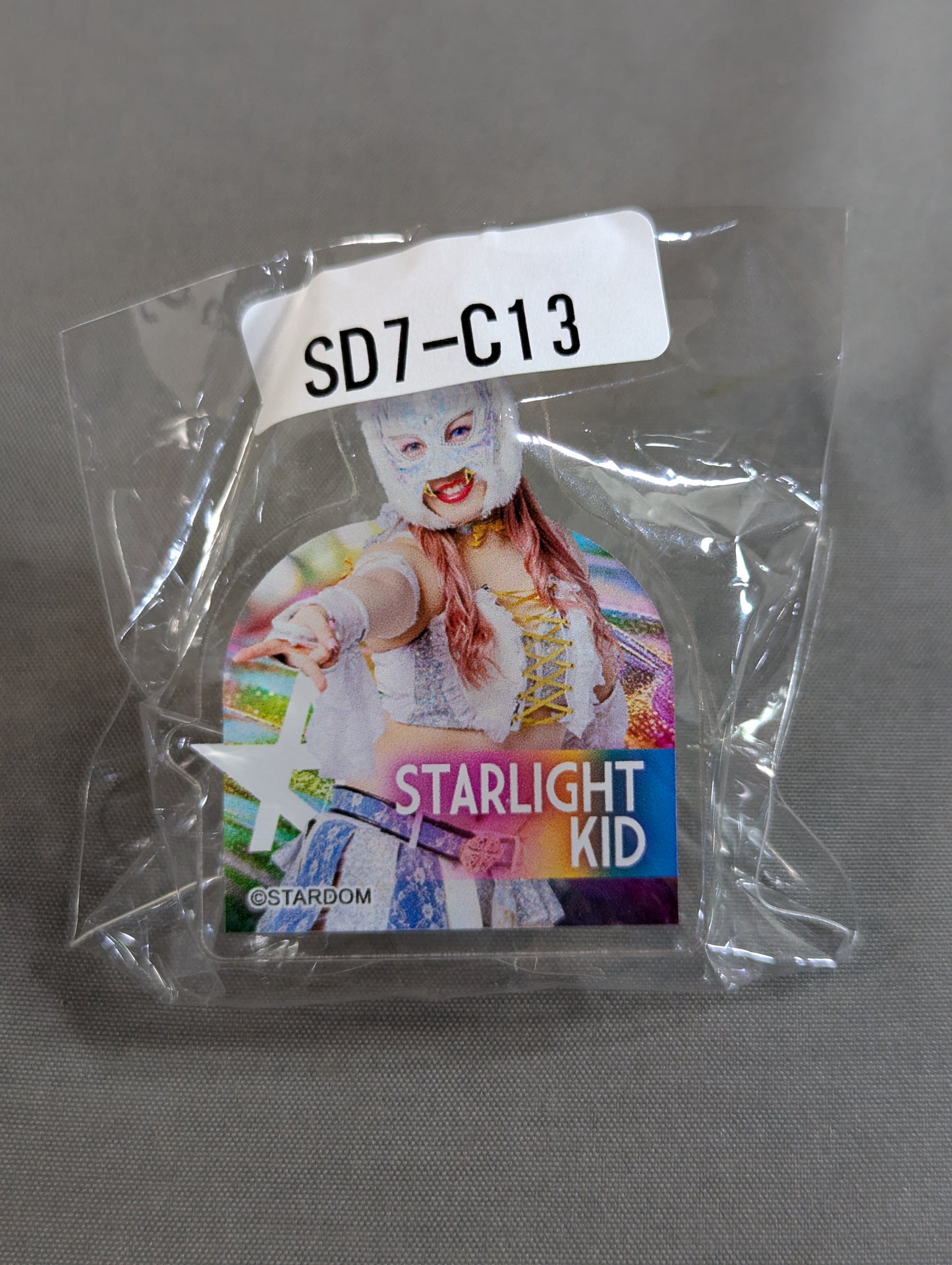 STARLIGHT KID  STARDOM × Web Pong Rotating Acrylic Clip
